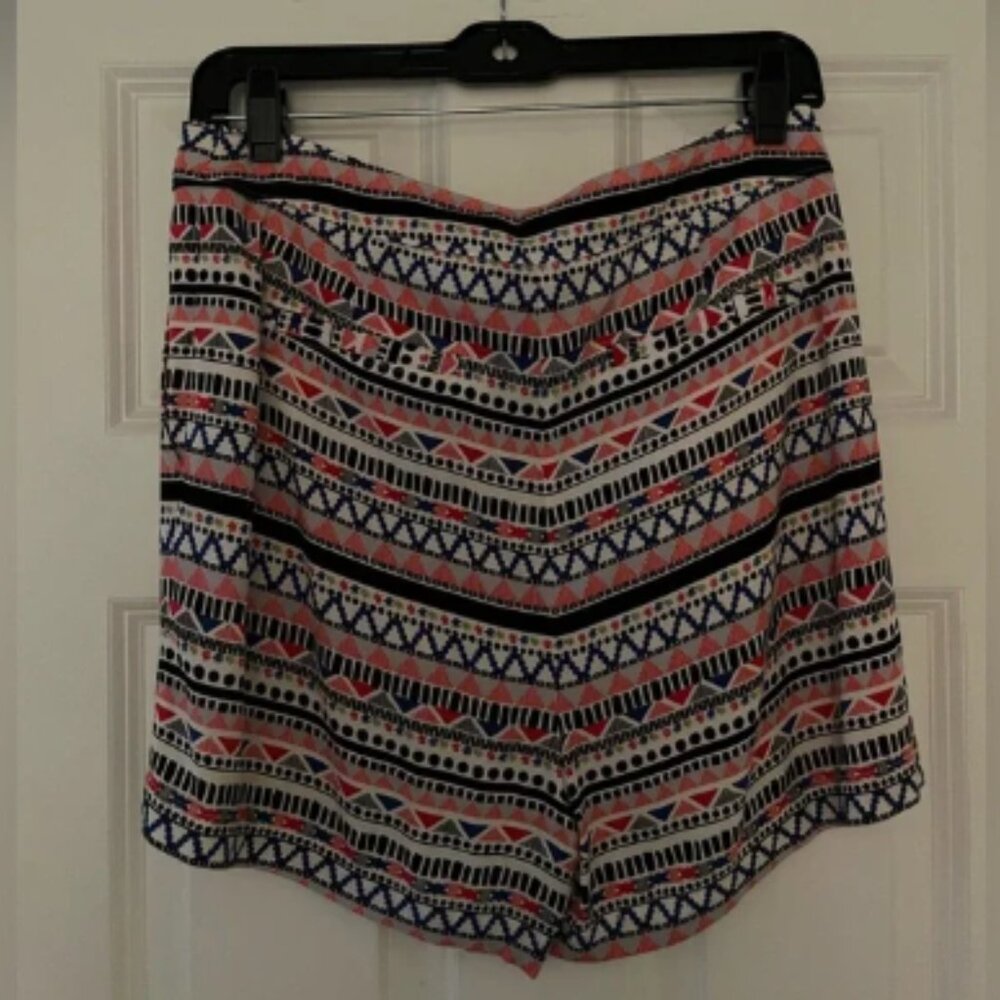 Hinge Colorful Aztec Print Shorts - image 2